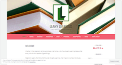 Desktop Screenshot of leahylearning.com